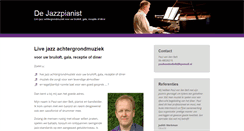 Desktop Screenshot of dejazzpianist.nl